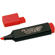 FABER-CASTELL MARCADOR FLUOR TEXTLINER 48 ROJO 154821